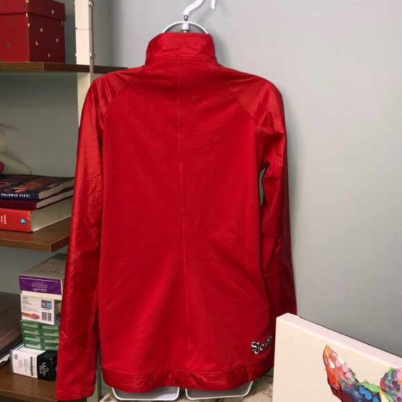 NWOT St. John’s Lacrosse Under Armour Cold Gear Jacket - Picture 2 of 11